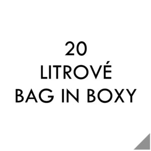 20 litrové bag in boxy