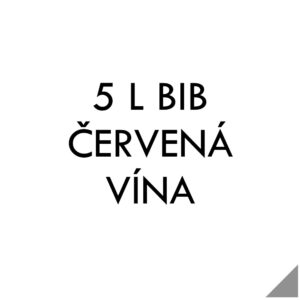 Červená vína v 5 litrových bag in boxech